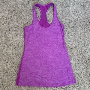 Lululemon purple racerback tank